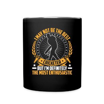 I may not be the best - Full Colour Mug - black - Front