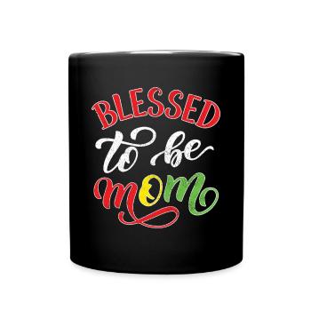 - Mama Mother Mom Mother's Day - Mother's Day Design - Full Colour Mug - black - Front