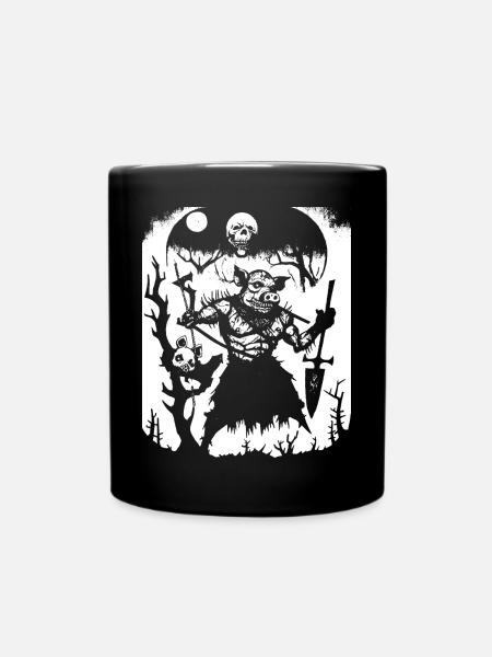 Dunkle Kunst Okkulte Gothic Batcave Mädchen Post Punk Fledermaus - Tasse einfarbig - Schwarz