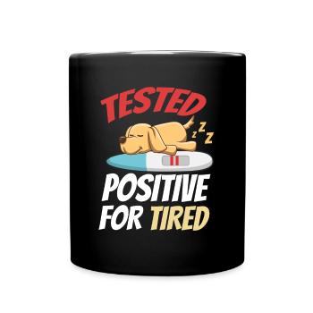 Sleeping Sweet Gift - Full Colour Mug - black - Front
