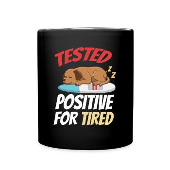 Sleeping Sweet Gift - Full Colour Mug - black - Front