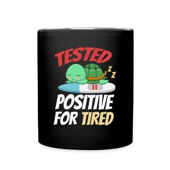 Sleeping Sweet Gift - Full Colour Mug - black - Front