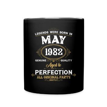 Les légendes sont nées en mai 1969 - Mug uni - noir - Devant