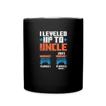 Pregnancy Uncle - Full Colour Mug - black - Front