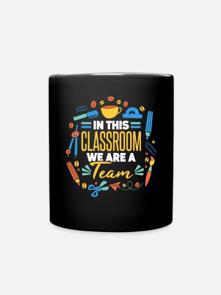 Klassenlehrer - Tasse einfarbig - Schwarz