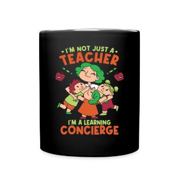Citation de l’enseignante mignonne Enseigner la rentrée scolaire - Mug uni - noir - Devant