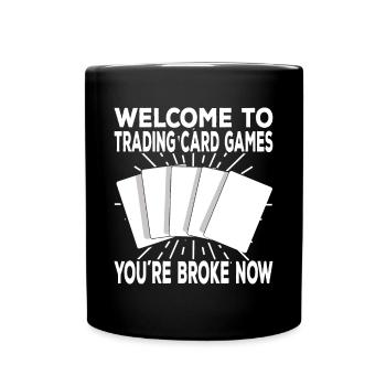 Trading Card Game - Full Colour Mug - black - Front