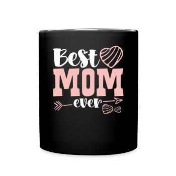 Best mother ever - Full Colour Mug - black - Front