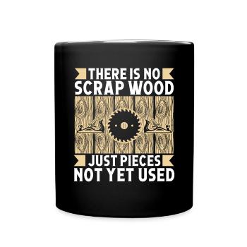 there is no Scrap Wood - Full Colour Mug - black - Front
