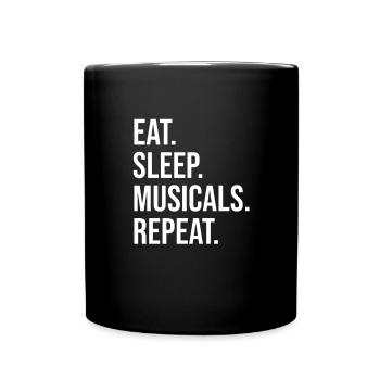 Acteur de théâtre Broadway Drame musical Geek - Mug uni - noir - Devant