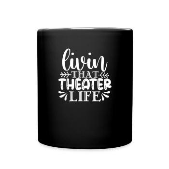 Acteur de théâtre Broadway Drame musical Geek - Mug uni - noir - Devant