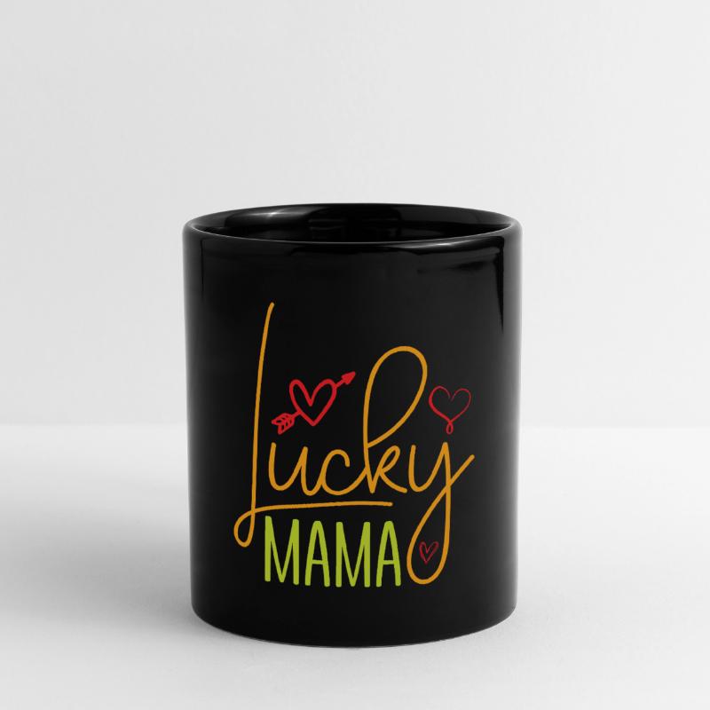 Mama Mutter Mom Muttertag - Muttertagsdesign Tasse einfarbig