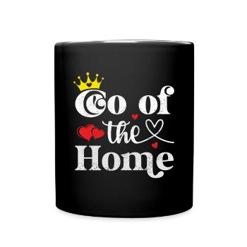 Mom Mom Mother's Day - Mother's Day Design - Full Colour Mug - black - Front