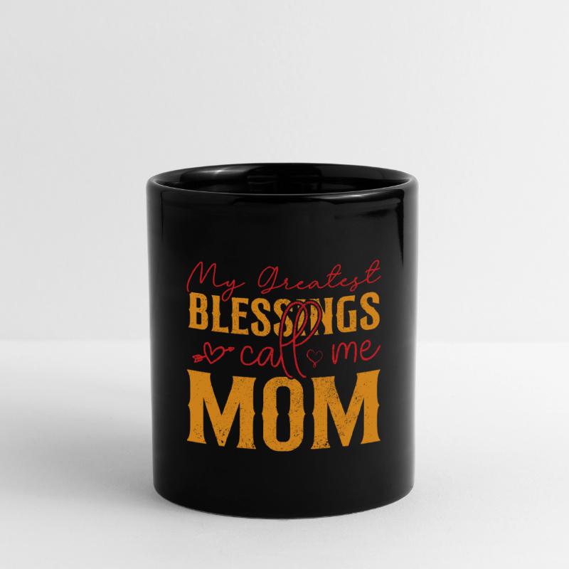 Mama Mutter Mom Muttertag - Muttertagsdesign Tasse einfarbig