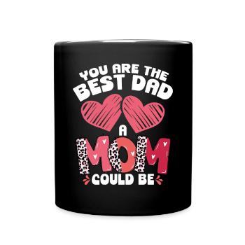 Le meilleur père pour être mère - Mug uni - noir - Devant
