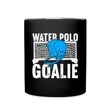 Water Polo - Full Colour Mug - black - Front