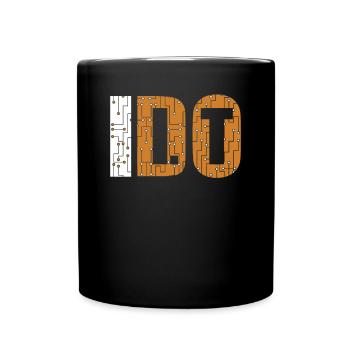Je le fais Opérations informatiques Informaticien Administrateur - Mug uni - noir - Devant