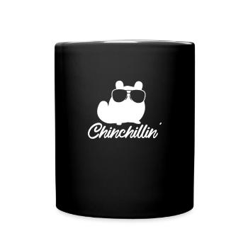 Chinchilla - Tasse einfarbig - Schwarz - Vorne