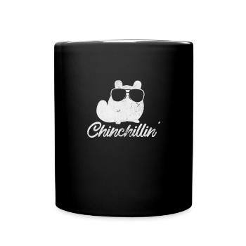 Chinchilla Rodent Pet Rodent Gift - Full Colour Mug - black - Front