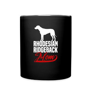 Rhodesian Ridgeback Mom - Full Colour Mug - black - Front