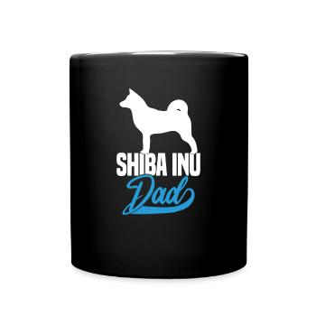 Shiba Inu Dad - Full Colour Mug - black - Front