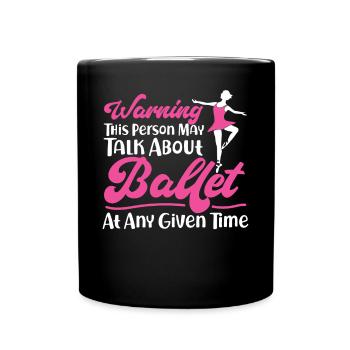 Ballet Danseuse Danse Ballerine - Mug uni - noir - Devant