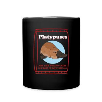 Ornithorynque Cadeau Ornithorynque - Mug uni - noir - Devant