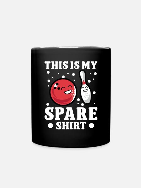 This is my Spare Shirt - Tasse einfarbig - Schwarz