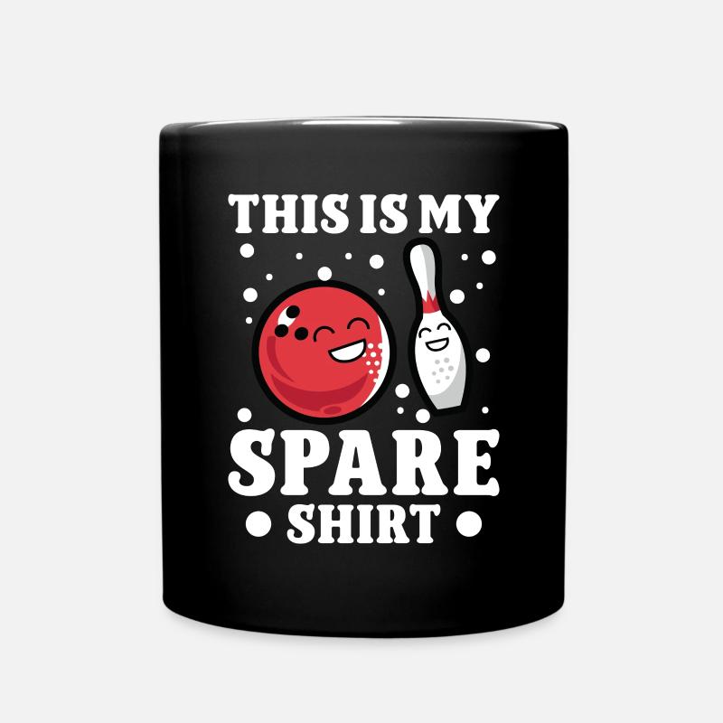 This is my Spare Shirt - Tasse einfarbig - Schwarz