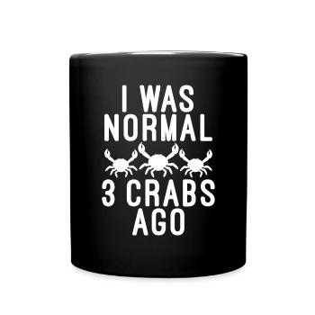 Krabbenliebhaber Geschenke - Tasse einfarbig - Schwarz - Vorne