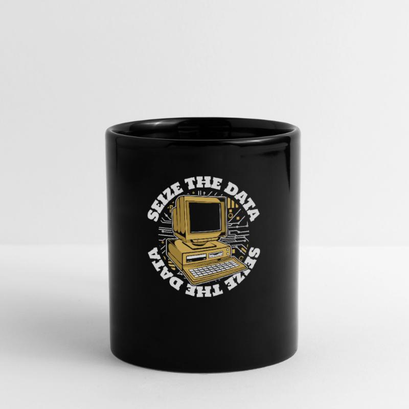 Seize The Data Admin IT Operations Computer Scientist Full Colour Mug
