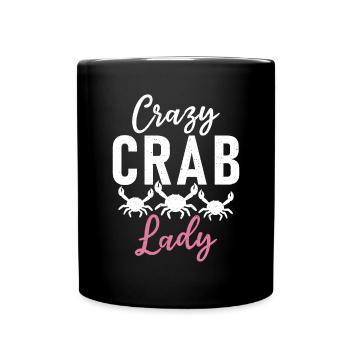 Cadeaux Crab Lover - Mug uni - noir - Devant