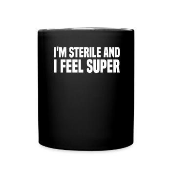 Vasectomie chirurgie du bébé à la retraite Tournage - Mug uni - noir - Devant