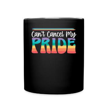 Je ne peux pas annuler mon mois arc-en-ciel de la fierté LGBTQ Gay - Mug uni - noir - Devant