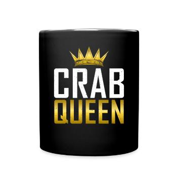 Krabbenliebhaber Geschenke - Tasse einfarbig - Schwarz - Vorne