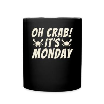 Cadeaux Crab Lover - Mug uni - noir - Devant