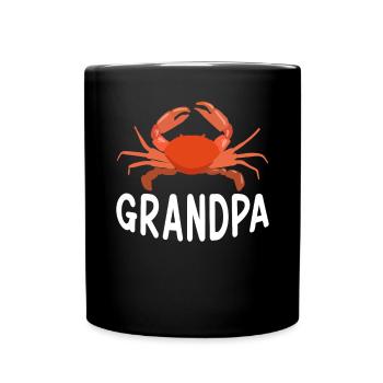 Krabbenliebhaber Geschenke - Tasse einfarbig - Schwarz - Vorne