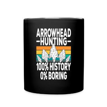 Arrowhead Hunting - Full Colour Mug - black - Front