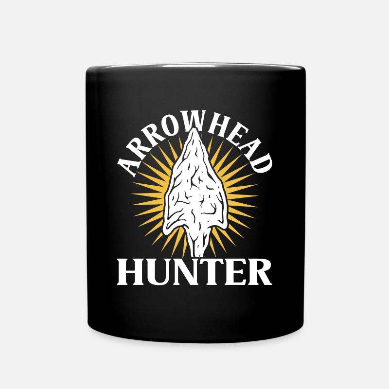 Arrowhead Hunting - Full Colour Mug - black