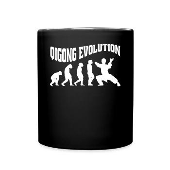 Qi-Gong Chigong Méditation Thaï-Chi Evolution - Mug uni - noir - Devant