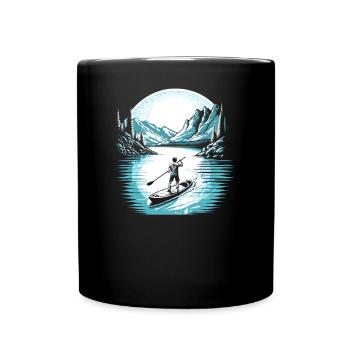 SUP Stand Up Paddle paddleboarding Stand-Up Paddler SUP - Mug uni - noir - Devant