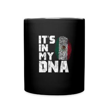 Mexiko - Tasse einfarbig - Schwarz - Vorne