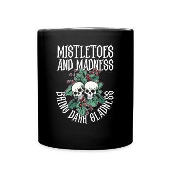 Gui + Folie Apportez Dark Joy Goth - Mug uni - noir - Devant