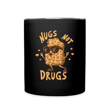 Nugs Not Drugs Chicken Nuggets - Mug uni - noir - Devant