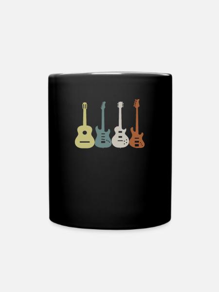 Guitare basse bassiste de musique instrument - Mug uni - noir