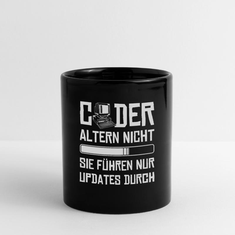 Coder Altern Nicht Developer Softwareingenieur Tasse einfarbig