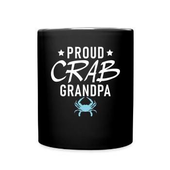 Cadeaux Crab Lover - Mug uni - noir - Devant