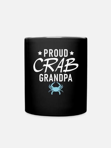 Krabbenliebhaber Geschenke - Tasse einfarbig - Schwarz
