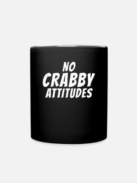 Krabbenliebhaber Geschenke - Tasse einfarbig - Schwarz