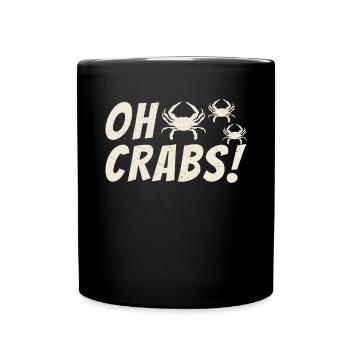 Cadeaux Crab Lover - Mug uni - noir - Devant